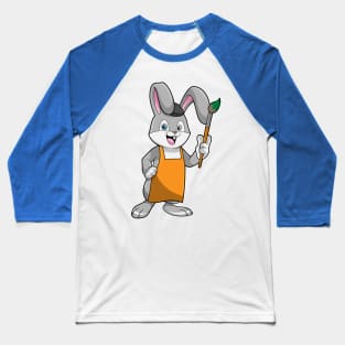 Bunny as Painter with Paint brush Baseball T-Shirt